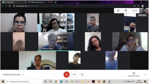 reunião com alunos